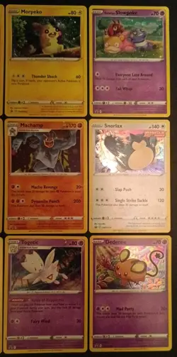 Pokemon Tcg Swsh Black Star Promo Cosmos Holo Bundle x12 Cards - Image 3