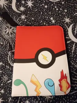 Pokemon Binder Used Has Damage and Wear No Cards - Image 1