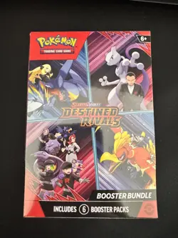 Pokemon TCG: S&V Destined Rivals Factory Sealed Booster Bundle Box lot of 3 - Image 1