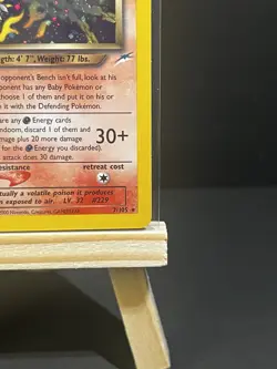 Pokemon TCG Neo Destiny Dark Houndoom Holo Rare Card 7/105 Unlimited Vintage - Image 4