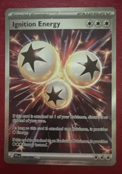 Ignition Energy 124/094 - Full Art Trainer - Phantasmal Flames - Pokemon TCG - Image 1