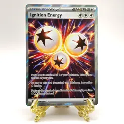 Ignition Energy 124/094 - Full Art Trainer - Phantasmal Flames - Pokemon TCG NM - Image 1