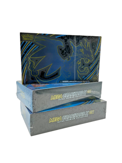 Lot of (3) Pokemon TCG: Mega Charizard X ex Ultra-Premium Collection Box Sealed - Image 1