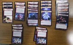 AGGRESSION /VILLAINY / HEROISM Unlimited Lot 66 Cards Force Lightning MORE SOR - Image 1