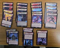 AGGRESSION /VILLAINY / HEROISM Unlimited Lot 66 Cards Force Lightning MORE SOR - Image 4