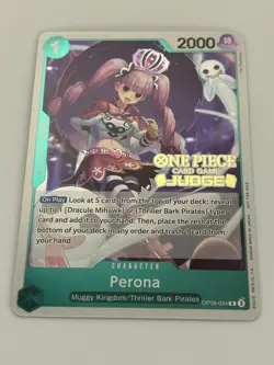 Perona (Judge Pack Vol. 5) OP09-034 One Piece Promotion Cards Foil - Image 1