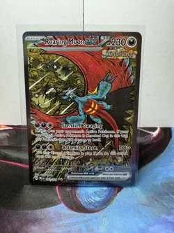 Pokemon Cards Roaring Moon ex 162/131 Prismatic Evolutions NM - Image 1