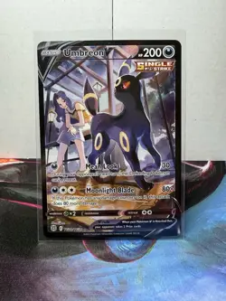2022 Pokemon Umbreon V TG22/TG30 Brilliant Stars Trainer Gallery Holo Card - Image 1