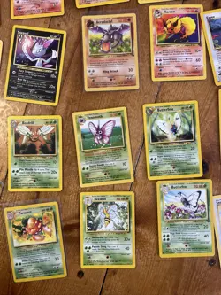 Pokemon TCG Vintage Base Set 45 Card Lot WOTC GAMEFREAK - Image 3