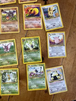 Pokemon TCG Vintage Base Set 45 Card Lot WOTC GAMEFREAK - Image 4