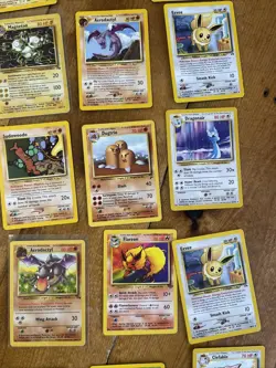 Pokemon TCG Vintage Base Set 45 Card Lot WOTC GAMEFREAK - Image 5