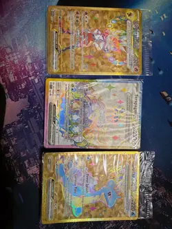 Terapagos UPC SEALED 3 CARD PROMO SET - Cinderace ex, Lapras ex, Terapagos ex - Image 3