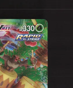 Rillaboom VMAX 023/264 Fusion Strike Ultra Rare Holo Pokemon Card LP - Image 4