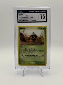2006 Pokemon Seedot EX Legend Maker 61/92 CGC 10 Gem Mint Card - Image 1