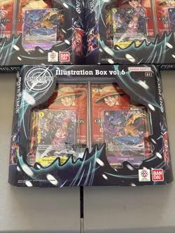 Bandai Trading Card Games One Piece Illustration Box Vol 6 3pc - Image 3