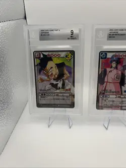 2004 Dragon Ball Graded Lot (3) Card Game Part 4 Uub Mercenary Tao Giran Beckett - Image 2
