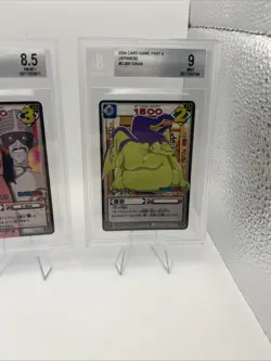 2004 Dragon Ball Graded Lot (3) Card Game Part 4 Uub Mercenary Tao Giran Beckett - Image 4