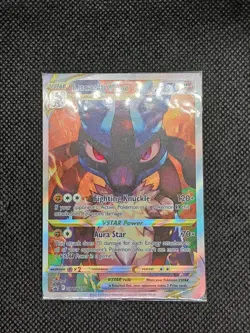 Pokemon TCG Sword & Shield SWSH291 Lucario VSTAR SEALED Promo Card - Image 1
