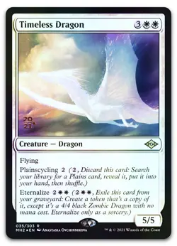 Timeless Dragon #35 (Foil) (NM) Prerelease Cards PRE Magic MTG - Image 1