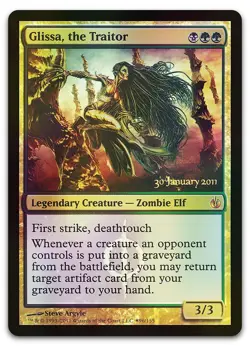 Glissa, the Traitor #96 (Foil) (LP) Prerelease Cards PRE Magic MTG - Image 1