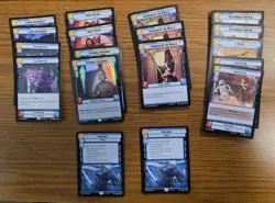 Vigilance / Heroism Unlimited Lot 61 cards Luke Skywalker Vigilance and More Sor - Image 1