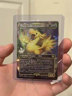 Choco, Seeker of Paradise (Borderless) (Chocobo Track Foil) Final Fantasy Foil - Image 2