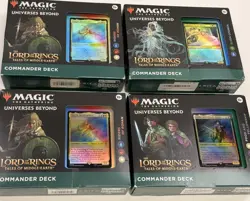 MAGIC The Gathering MTG LOTR Lord of The Rings Commander Deck Fellowship Riders 195166205052 - Image 2
