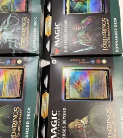 MAGIC The Gathering MTG LOTR Lord of The Rings Commander Deck Fellowship Riders 195166205052 - Image 4