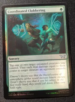 Coordinated Clobbering - Foil - DSK - MTG - EN - NM - 0173 - Image 1