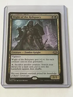 Wight of the Reliquary 207 MTG Modern Horizons 3 2024 Mint - 9.0 + Non Foil Rare - Image 1