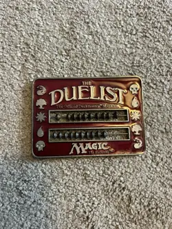 Vintage 1995 MTG Duelist Magic Life Counter Red Reaper Miniatures Abacus RARE - Image 1