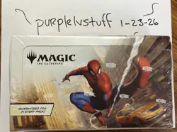 1x Marvel's Spider-Man Play Booster Display - MTG - SEALED - Image 1