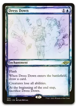 Dress Down (Showcase) #334 (Foil) (NM) Modern Horizons 2 MH2 Magic MTG - Image 1