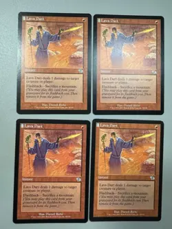 4 X Playset Lava Dart | Judgment |#93 | NM - Image 1