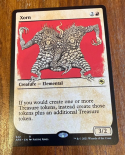 Xorn (Showcase) Adventures in the Forgotten Realms MTG NM - Image 1
