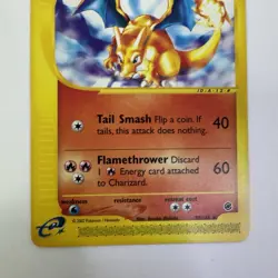 Pokemon Charizard 39/165 Expedition Card Rare Non Holo MP Condition - Image 3