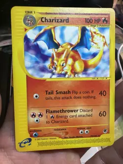 Pokemon Charizard 39/165 Expedition Card Rare Non Holo - Image 1