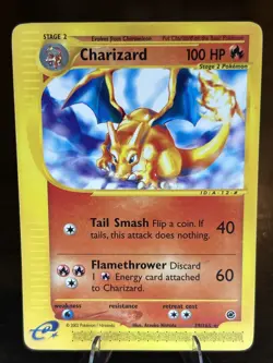 Pokemon Charizard 39/165 Expedition Card Rare Non Holo - Image 1