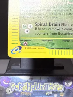 Pokemon Card Butterfree 38/165 Reverse Holo Rare Expedition Base Set Light Play - Image 5