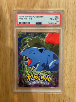 PSA 10 Ivysaur Topps Movie Edition POP 36 Pokemon 1999 Mint Rare - Image 1