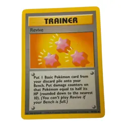 Pokemon TCG Revive Trainer - Base Set 89/102 - WOTC - MP - Tracked 48 - Image 3