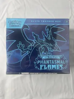 Pokemon Mega Evolution Phantasmal Flames Elite Trainer Box ETB Sealed - Image 1