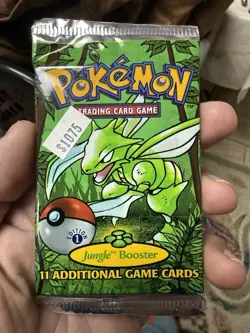 1999 Pokemon Jungle 1st Edition Booster Pack - Image 1
