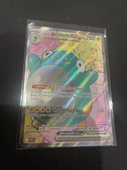 Pokemon TCG Ionos Bellibolt EX Journey Together Black Star Promo 194 NM - Image 1