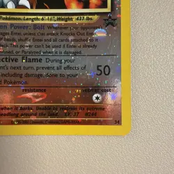 Pokemon TCG Entei Wizards Black Star Promo 34 Holo Promo LP - Image 3