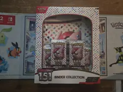 Nintendo Pokemon TCG Scarlet & Violet - 151 Binder Collection - 4 Packs 820650853142 - Image 1