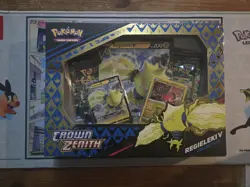 Pokemon TCG Crown Zenith Regidrago V & Regieleki V Collection Boxes (Set of 2) - Image 3