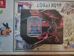 Pokemon Crown Zenith Tin Set of 3 Galarian Moltres Zapdos Articuno - Image 1