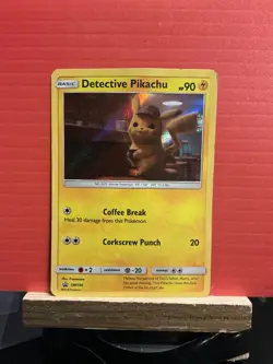 Pokemon TCG Pokemon Detective Pikachu Pikachu Promo Holo - Image 1