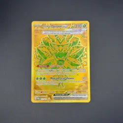 Teal Mask Ogerpon Pokemon ex 177/131 Sv: Prismatic Evolutions Gold Holo - Image 1